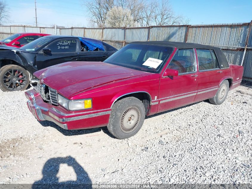 1993 Cadillac Deville VIN: 1G6CD53B8P4330101 Lot: 39026306