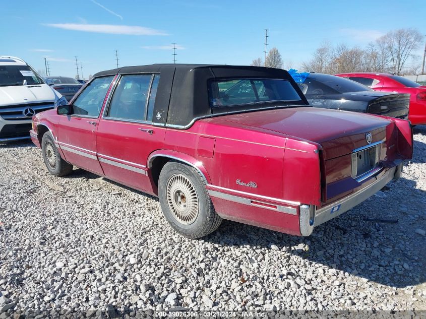 1993 Cadillac Deville VIN: 1G6CD53B8P4330101 Lot: 39026306