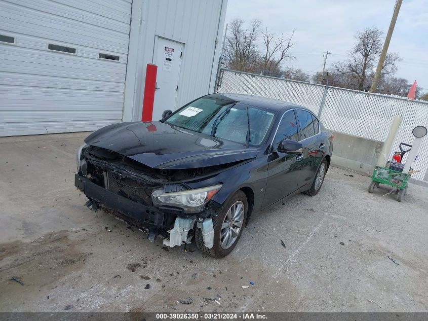 2014 Infiniti Q50 Premium VIN: JN1BV7AR7EM692521 Lot: 39026350