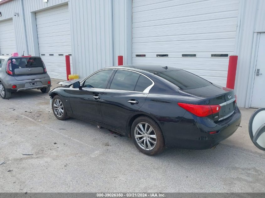 2014 Infiniti Q50 Premium VIN: JN1BV7AR7EM692521 Lot: 39026350