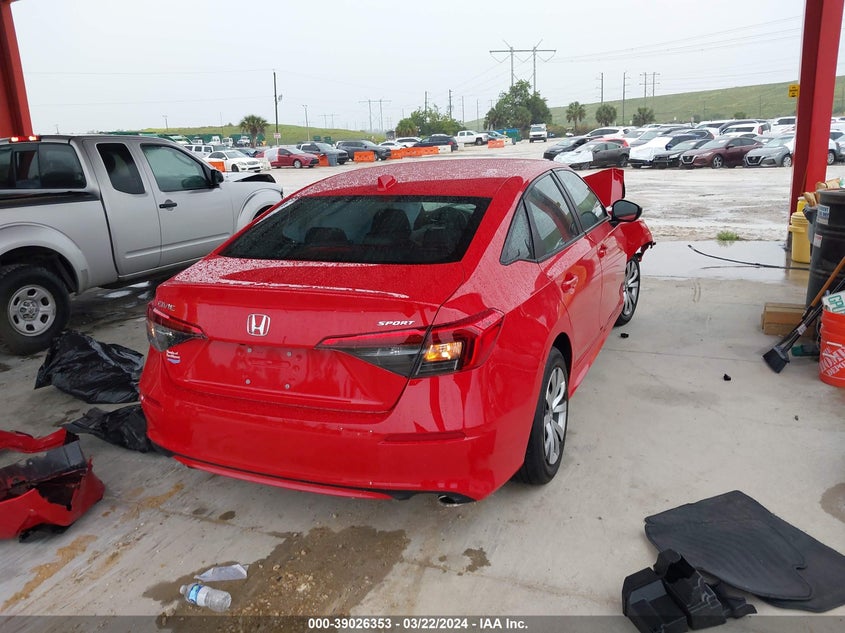 2024 HONDA CIVIC 2.0L I4   N(VIN: 2HGFE2F50RH510627
