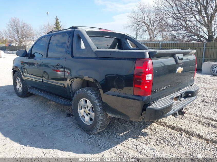 2007 Chevrolet Avalanche 1500 Lt VIN: 3GNFK12377G140559 Lot: 39026357