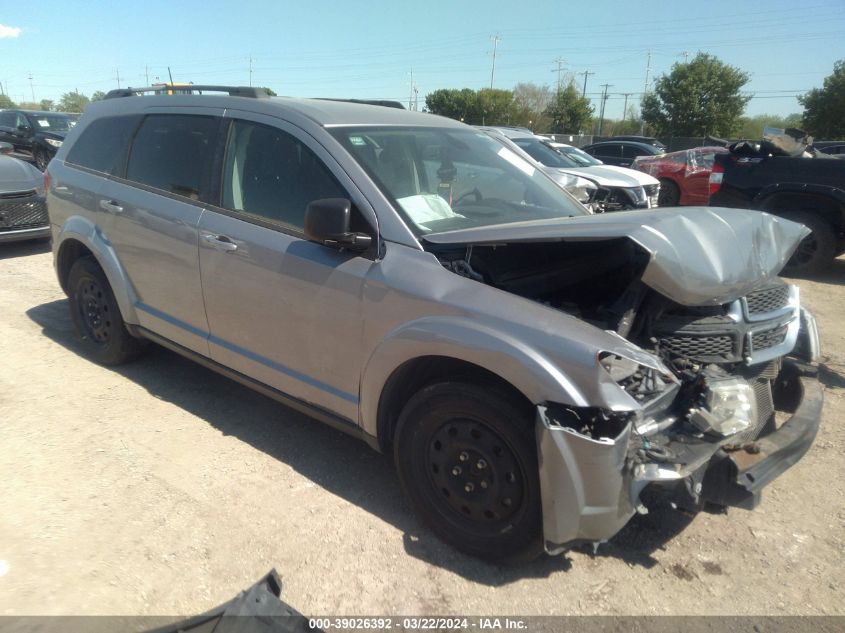 2018 Dodge Journey Se VIN: 3C4PDCAB4JT443504 Lot: 39026392