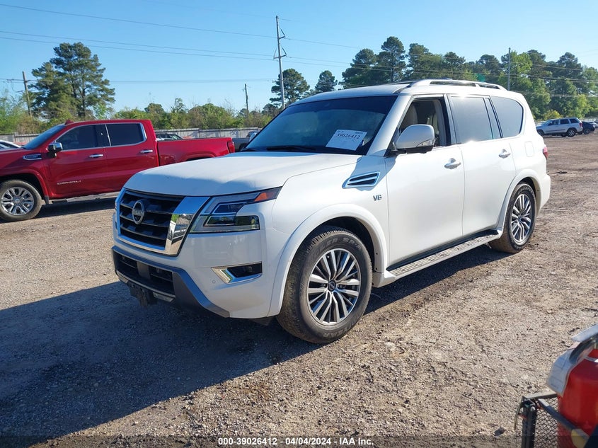 2021 Nissan Armada Sl 2Wd VIN: JN8AY2BCXM9147139 Lot: 39026412