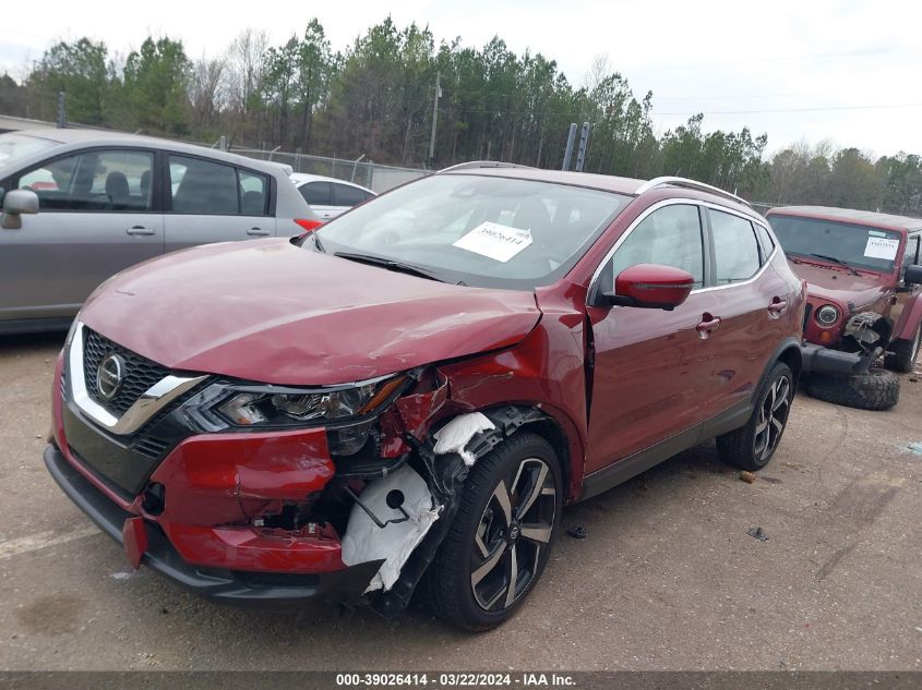 2022 Nissan Rogue Sport Sl Awd Xtronic Cvt VIN: JN1BJ1CWXNW490868 Lot: 39026414