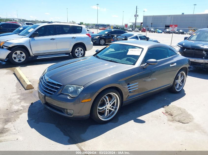 2004 Chrysler Crossfire VIN: 1C3AN69L54X004178 Lot: 39026434