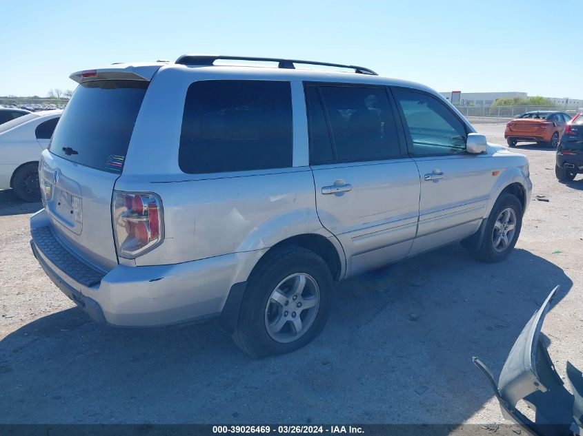 2008 Honda Pilot Se VIN: 5FNYF28338B020297 Lot: 39026469