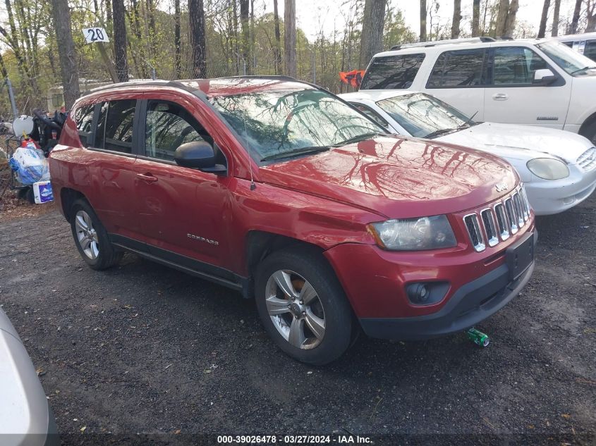 2014 Jeep Compass Sport VIN: 1C4NJCBB4ED853441 Lot: 39026478