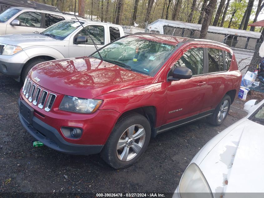 2014 Jeep Compass Sport VIN: 1C4NJCBB4ED853441 Lot: 39026478