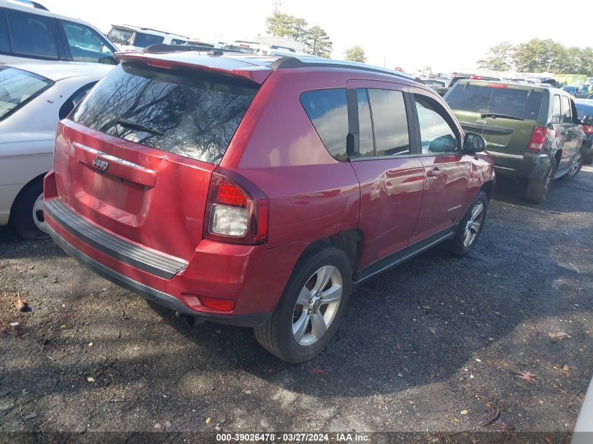 2014 Jeep Compass Sport VIN: 1C4NJCBB4ED853441 Lot: 39026478