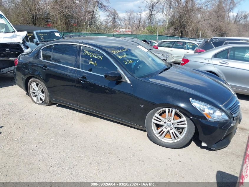 2015 Infiniti Q40 VIN: JN1CV6AR6FM521100 Lot: 39026604