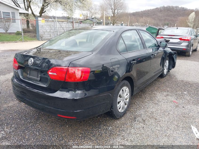 2014 Volkswagen Jetta 2.0L S VIN: 3VW1K7AJ8EM373383 Lot: 39026640