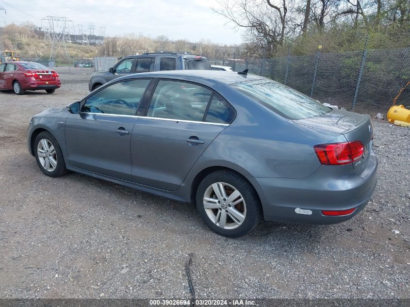 3VW637AJ5EM210001 | 2014 VOLKSWAGEN JETTA HYBRID