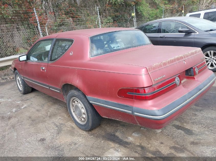 1MEBM60F9HH605294 1987 Mercury Cougar Ls