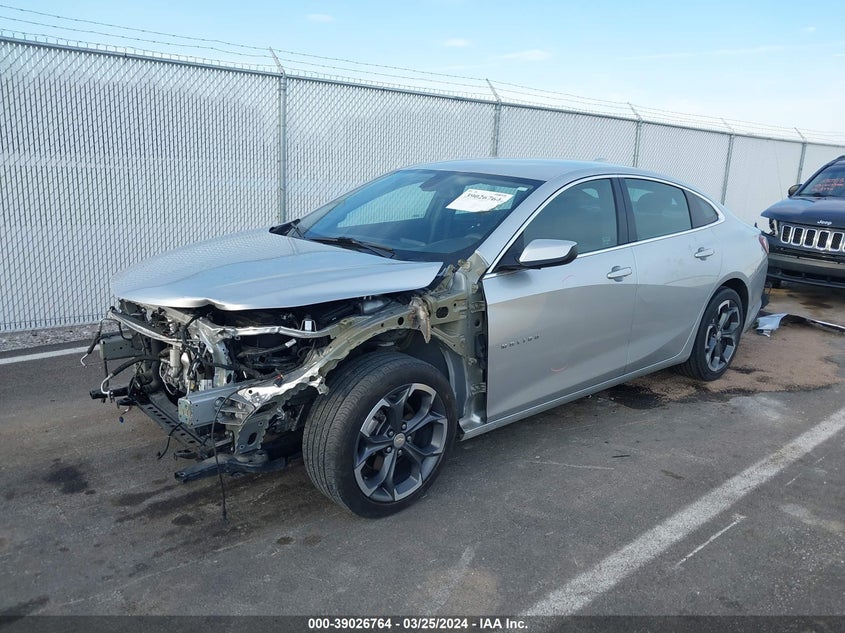 2022 CHEVROLET MALIBU LT - 1G1ZD5ST3NF120999