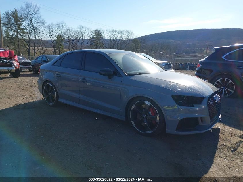 2018 Audi Rs 3 2.5T VIN: WUABWGFF9J1903483 Lot: 39026822