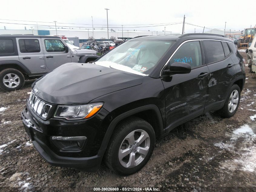 2020 Jeep Compass Latitude 4X4 VIN: 3C4NJDBB5LT217155 Lot: 39587033