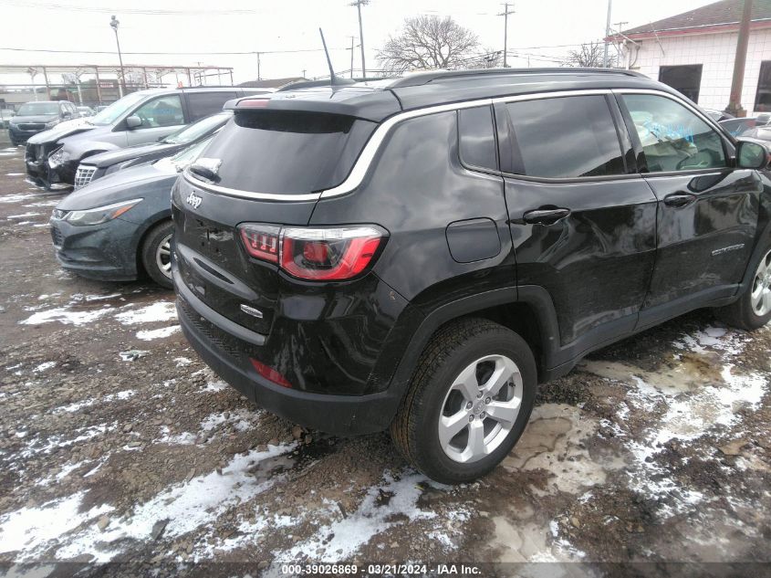 2020 Jeep Compass Latitude 4X4 VIN: 3C4NJDBB5LT217155 Lot: 39587033