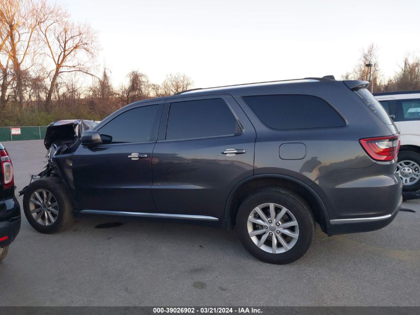 2015 Dodge Durango Sxt VIN: 1C4RDJAG6FC114668 Lot: 39026902