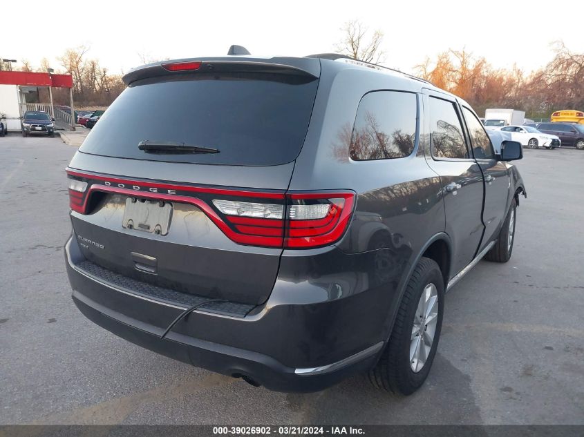 2015 Dodge Durango Sxt VIN: 1C4RDJAG6FC114668 Lot: 39026902