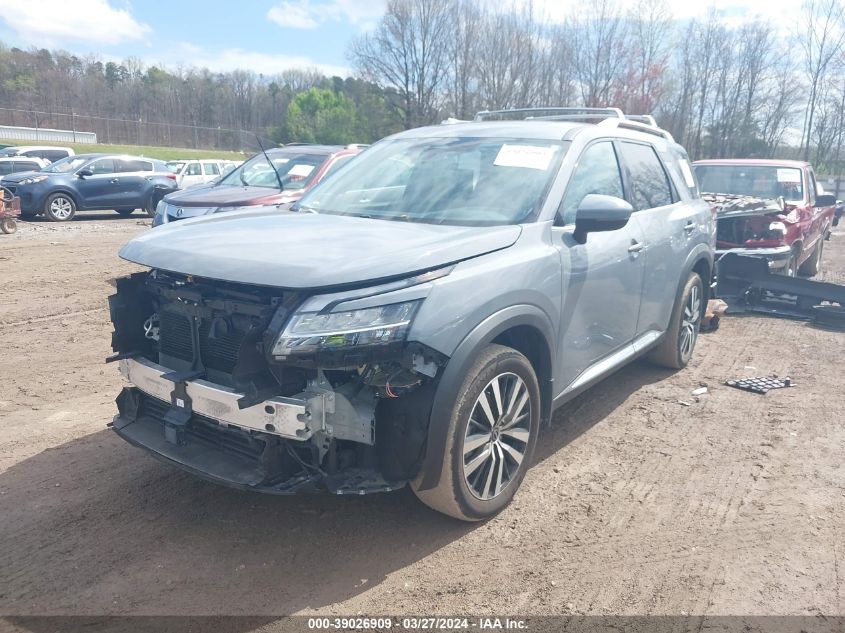 2023 Nissan Pathfinder Platinum Fwd VIN: 5N1DR3DH8PC235954 Lot: 39026909