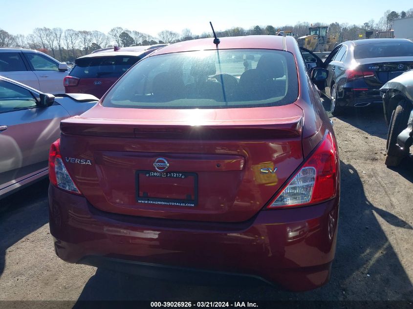 2017 Nissan Versa 1.6 Sv VIN: 3N1CN7AP8HL840239 Lot: 39026926