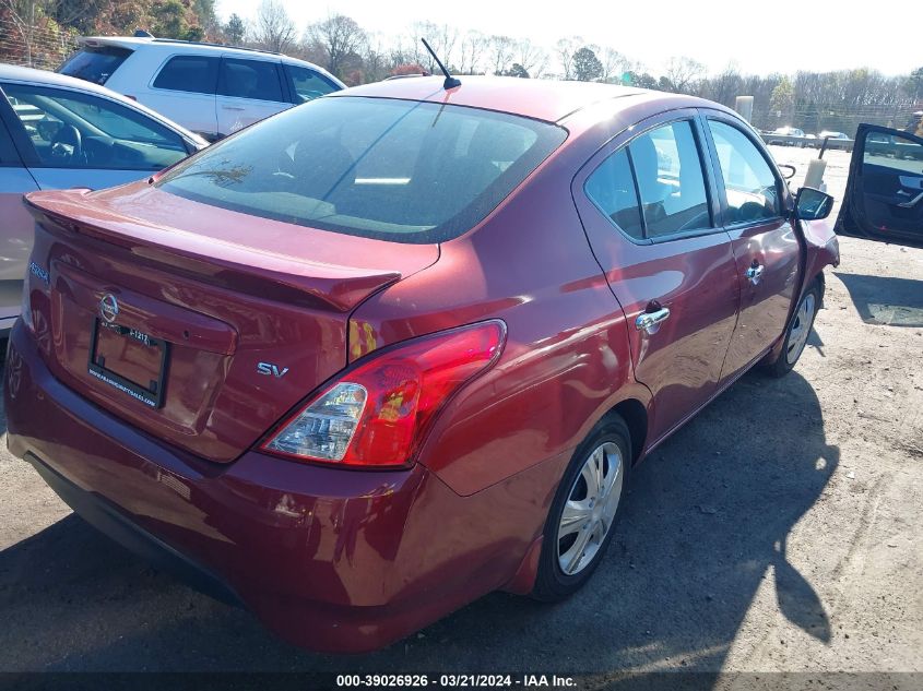 2017 Nissan Versa 1.6 Sv VIN: 3N1CN7AP8HL840239 Lot: 39026926