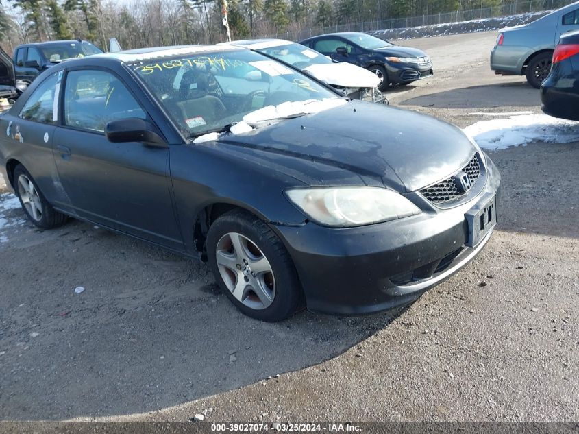 1HGEM22984L021203 | 2004 HONDA CIVIC