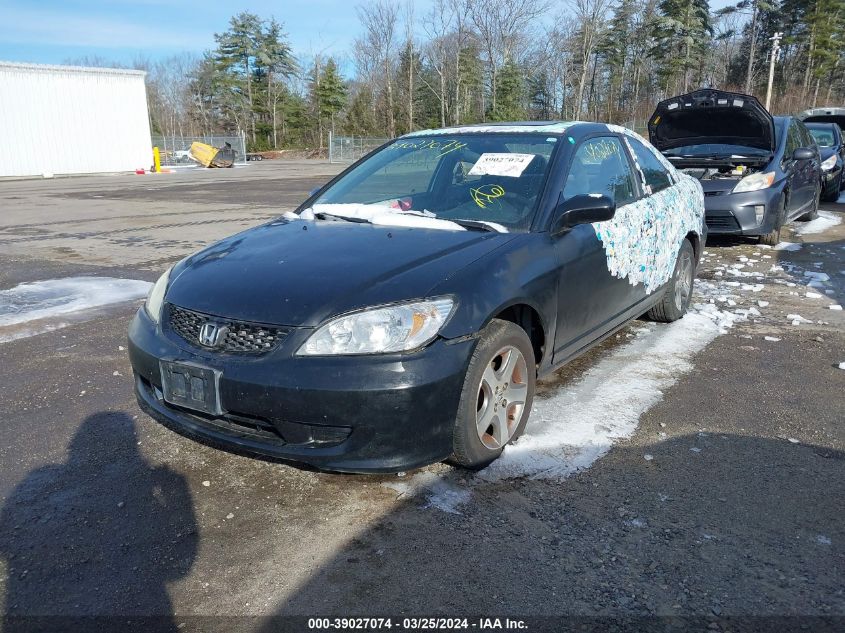 1HGEM22984L021203 | 2004 HONDA CIVIC