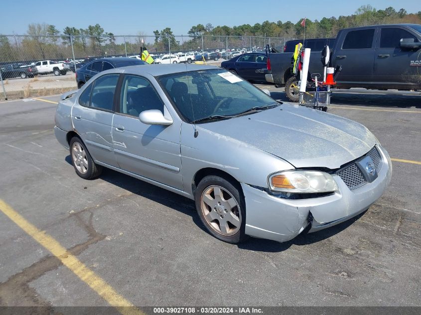 3N1CB51DX6L601923 | 2006 NISSAN SENTRA