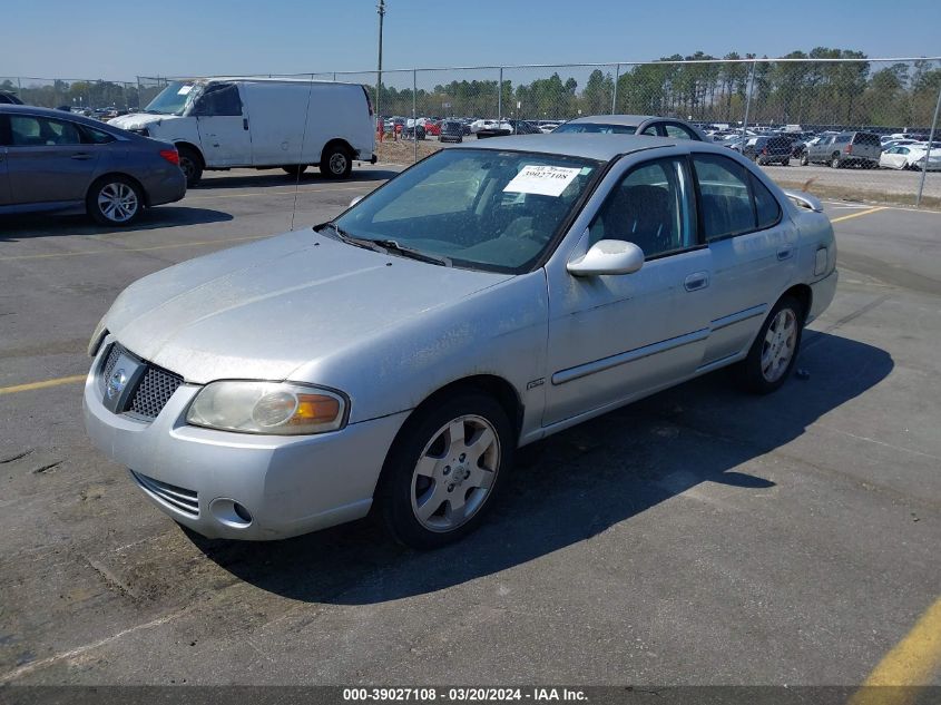 3N1CB51DX6L601923 | 2006 NISSAN SENTRA