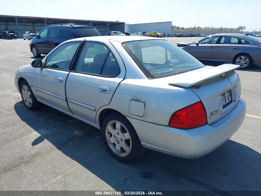 3N1CB51DX6L601923 | 2006 NISSAN SENTRA