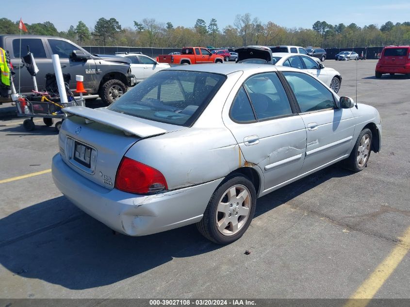 3N1CB51DX6L601923 | 2006 NISSAN SENTRA