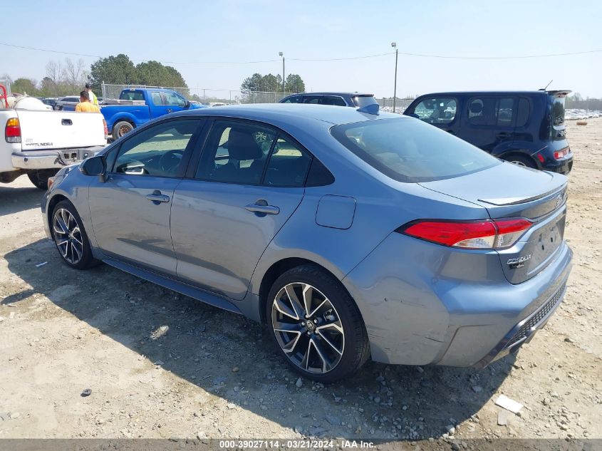 2020 Toyota Corolla Se VIN: JTDS4RCE3LJ050768 Lot: 39027114