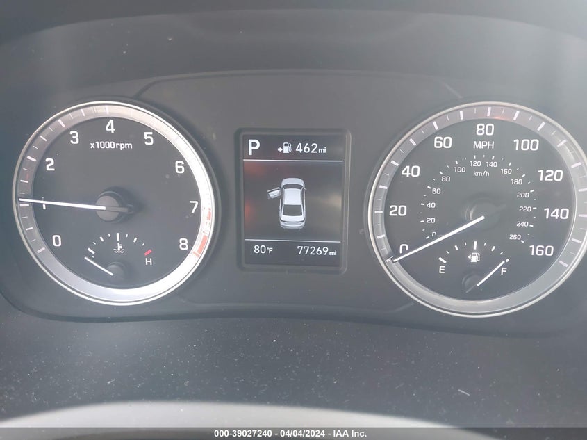 VIN 5NPE24AF8KH747703 2019 HYUNDAI SONATA SE