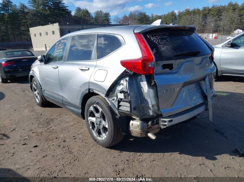 2017 Honda Cr-V Ex VIN: 2HKRW1H56HH509634 Lot: 39027270