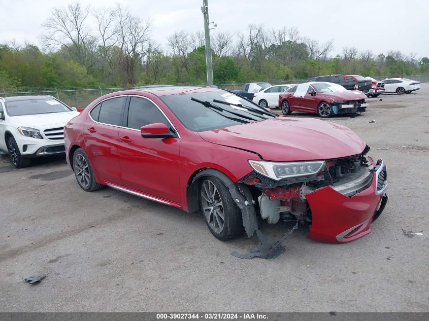 2018 Acura Tlx Tech Pkg VIN: 19UUB2F5XJA013202 Lot: 39027344