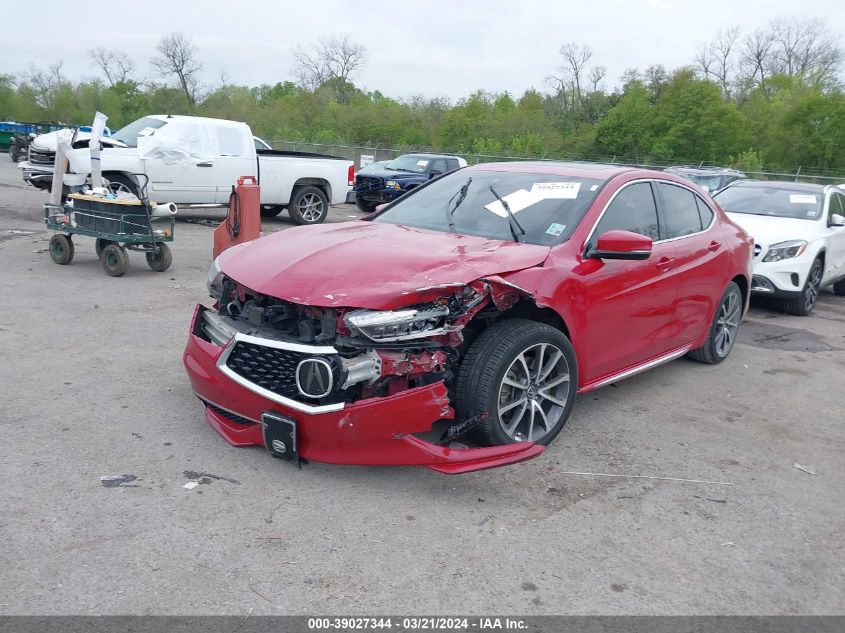 2018 Acura Tlx Tech Pkg VIN: 19UUB2F5XJA013202 Lot: 39027344