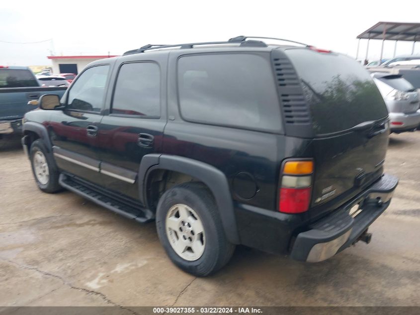 2005 Chevrolet Tahoe Lt VIN: 1GNEC13TX5R135215 Lot: 39027355