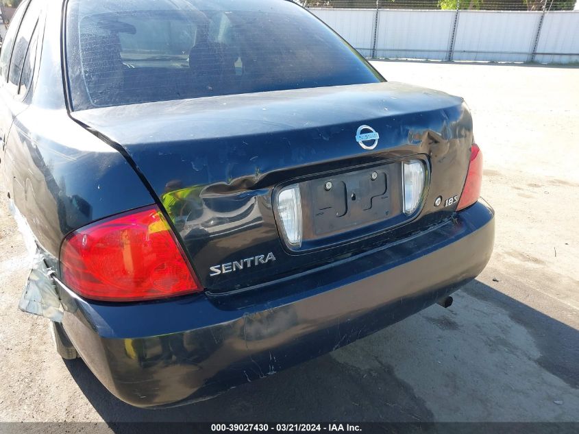 3N1CB51D84L459326 2004 Nissan Sentra 1.8S