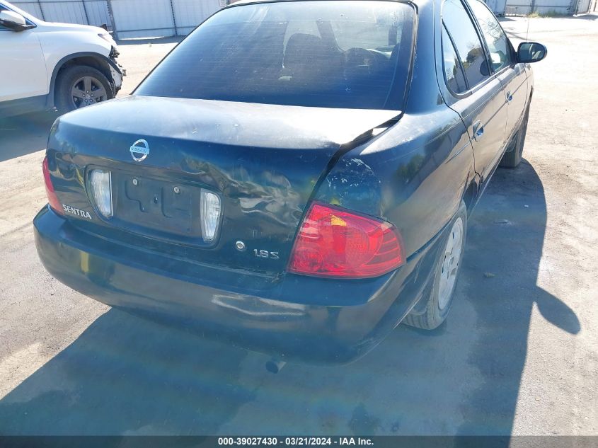 3N1CB51D84L459326 2004 Nissan Sentra 1.8S