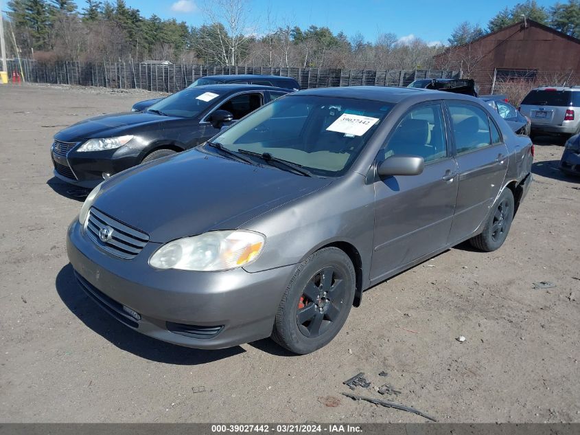 2T1BR38E33C043189 | 2003 TOYOTA COROLLA