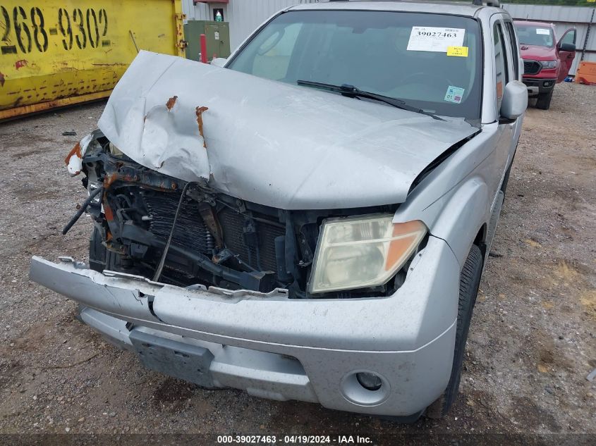 2006 Nissan Pathfinder Se VIN: 5N1AR18U76C652804 Lot: 39027463