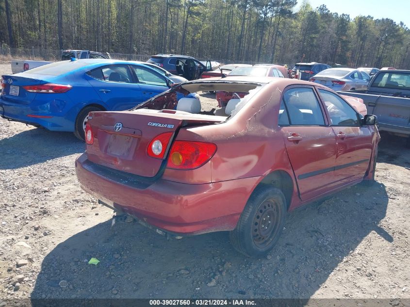 2004 Toyota Corolla Ce VIN: 1NXBR32E94Z228372 Lot: 39027560