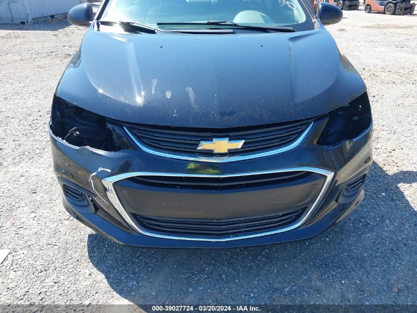 1G1JD5SB8L4106657 | 2020 CHEVROLET SONIC