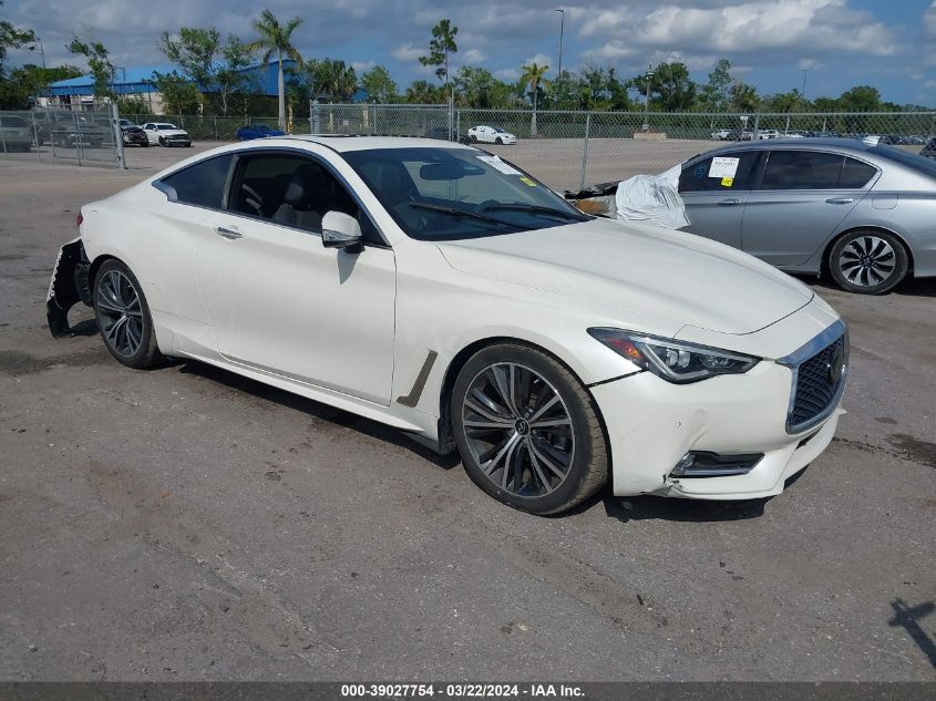 2021 Infiniti Q60 Luxe VIN: JN1EV7KK2MM410928 Lot: 39027754