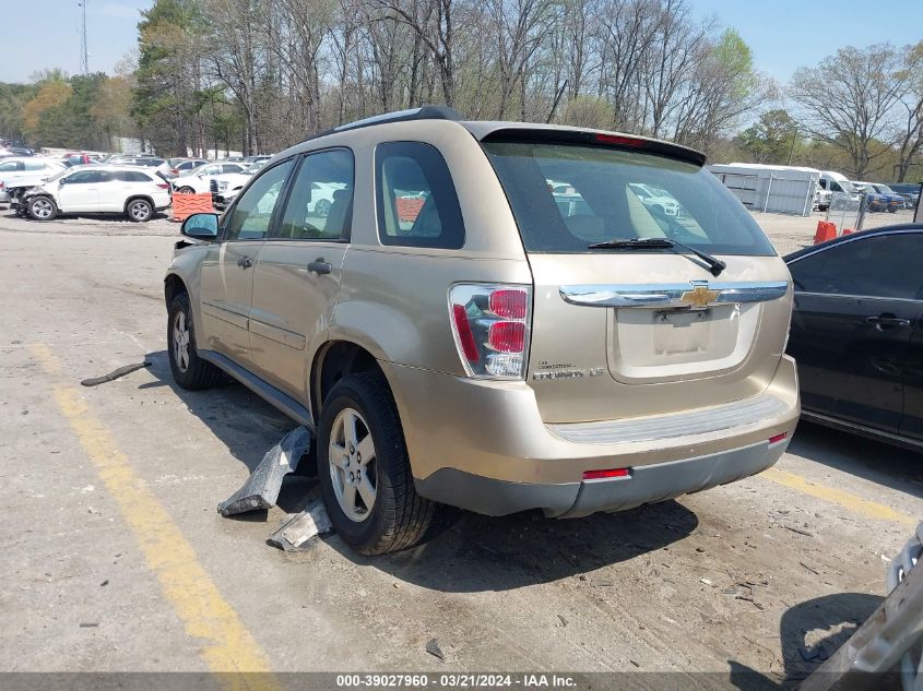 2008 Chevrolet Equinox Ls VIN: 2CNDL23F186075857 Lot: 39027960