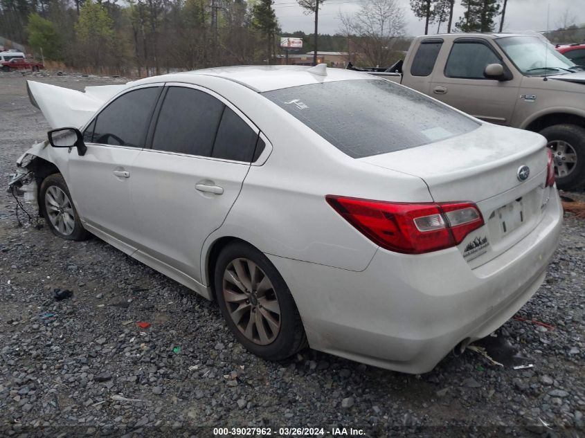 2017 Subaru Legacy 2.5I Premium VIN: 4S3BNAH67H3028963 Lot: 39027962