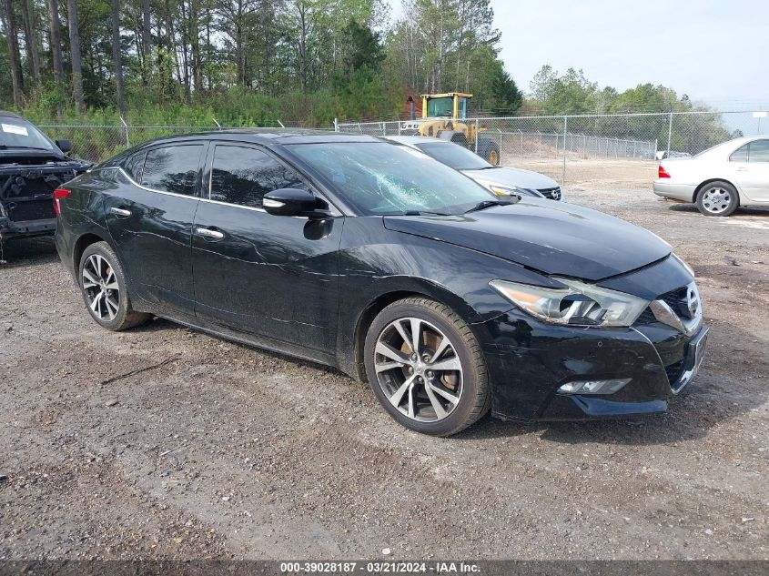 2016 Nissan Maxima 3.5 Sl VIN: 1N4AA6AP0GC406374 Lot: 39028187