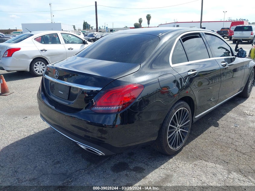 VIN W1KWF8DB9LR602081 2020 MERCEDES-BENZ C 300 300